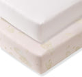 Burt's Bees Baby Essential Organic Cotton Fitted Crib Sheet, Breathable by BurtsBeesBaby