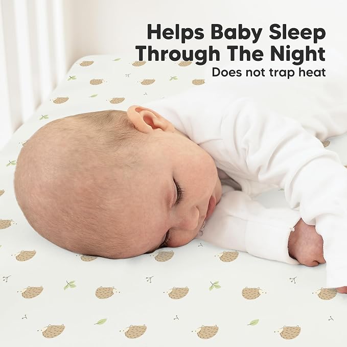 KeaBabies 2-Pack Organic Crib Sheets - Image 5
