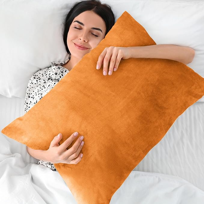 BEDELITE Flannel Pillowcases Standard Set of 2, Super Soft Fleece Pillow Case - Image 5