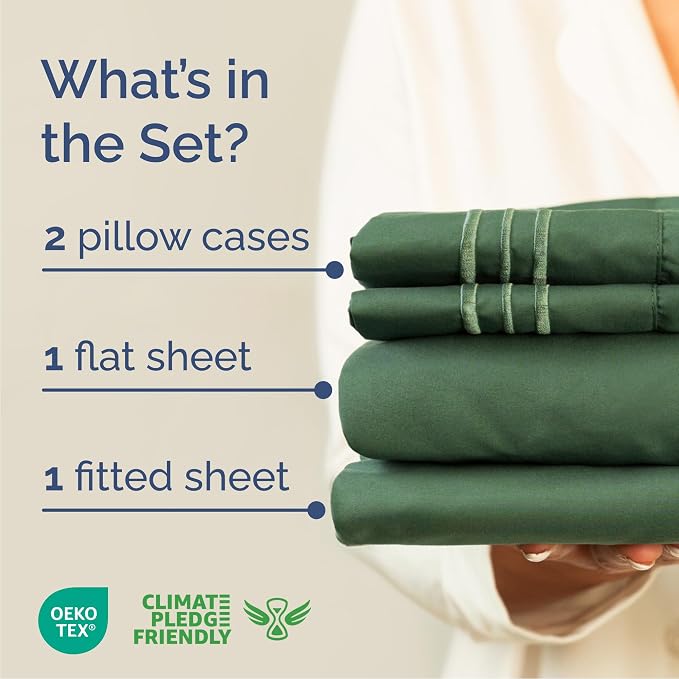 Cal King Size 4 Piece Sheet Set - Image 2