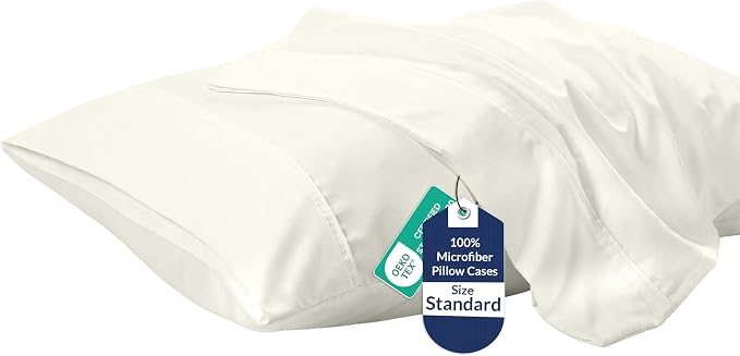 Royale Linens Standard Pillowcase Set of 2 by ROYALELINENS