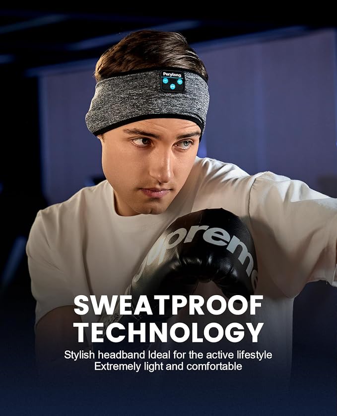 Perytong Sleep Headphones Wireless, Air Travel, Meditation - Image 3