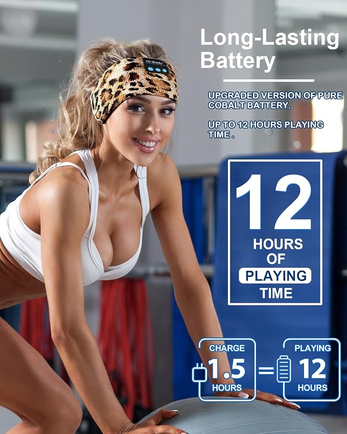 LC-dolida Sleep Headphones Bluetooth, Sleep Headphones Sleep - Image 3