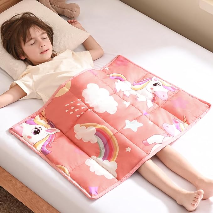 anfie Weighted Lap Pad 2 Pounds, Weighted Blanket Kids Cooling Blanket by anfie