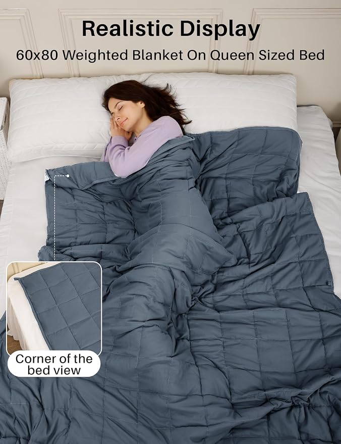 Weighted Idea Weighted Blanket for Adults Cooling Breathable Heavy Blanket - Image 8