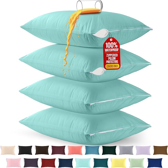 Utopia Bedding Premium 100% Waterproof Pillow Protectors by UTOPIABEDDING