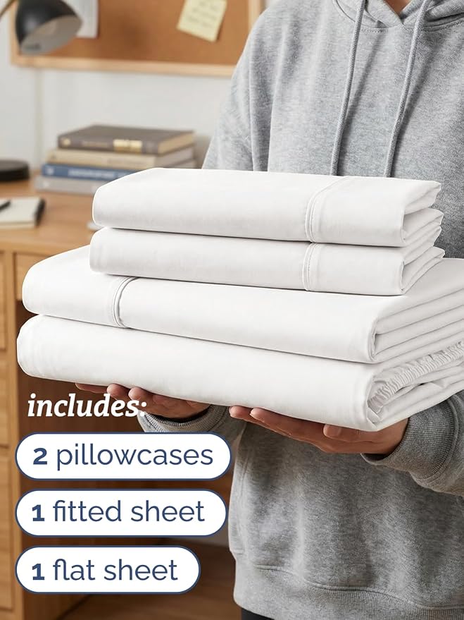 Twin XL 4 Piece Sheet Set - Image 3