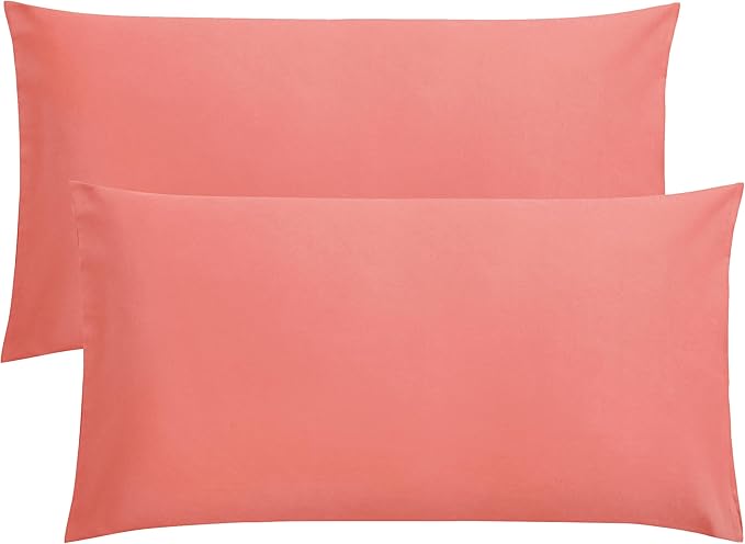 FLXXIE King Pillow Cases Set of 2, Soft Microfiber Pillow Covers by FLXXIE