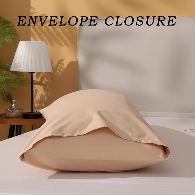DOWNSTORIA Body Pillow Cover, Ultra Soft Microfiber Long Pillowcase, Envelope - Image 4