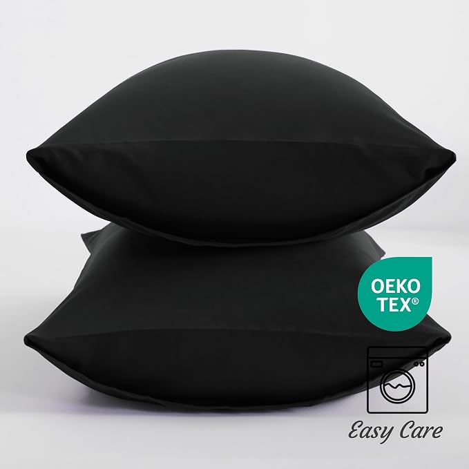 NTBAY Queen Pillow Cases Set, 2 Pack Brushed Microfiber 20x30 Inches, Stain - Image 3