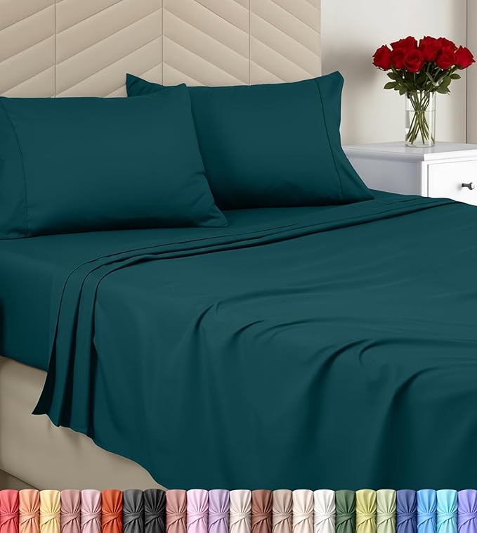 Utopia Bedding Queen Size 4 Piece Sheet Set by UTOPIABEDDING