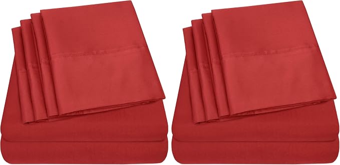 Full Size Bed Sheets by SweetHomeCollection