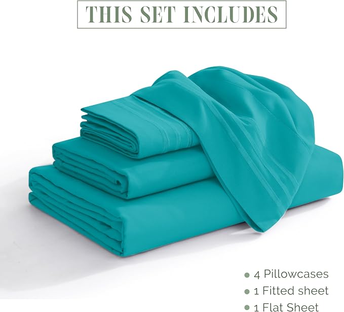 Elegant Comfort Luxurious 1500 Premium Hotel Quality Microfiber Three Line - Image 3