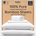 Bambaw 100% Viscose Derived from Bamboo Sheets Queen Size Deep Pocket Set – by Bambaw