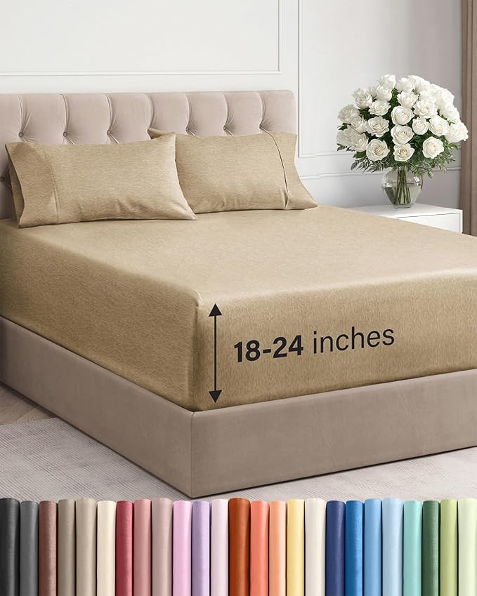 Extra Deep Twin Sheet Set by CGKUnlimited