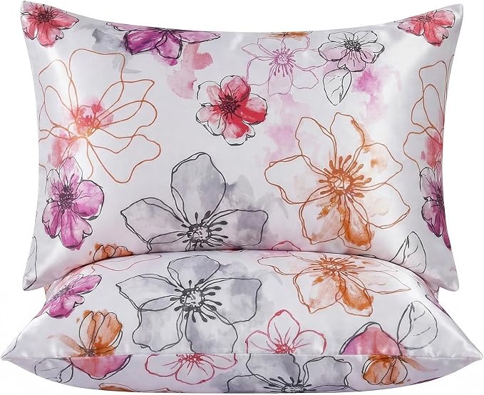 YIYEA 100% Viscose Derived from Bamboo Pillow Cases Set of 2, 600 Thread Count by YIYEA