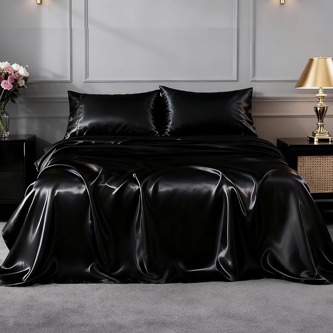 FreshCulture Satin Sheets Full Size - Image 2