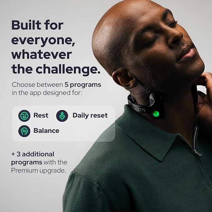 Pulsetto FIT Wellness Wearable – Relaxation, Sleep & Daily Wellness Support - Image 6