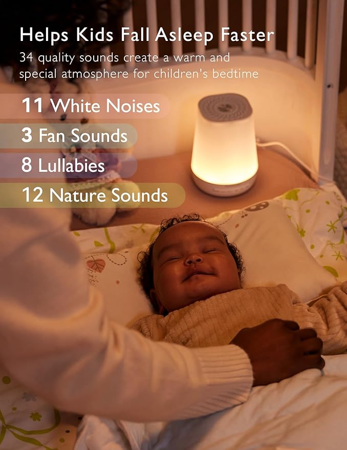 Baby Sound Machine, Momcozy White Noise Machine - Image 5