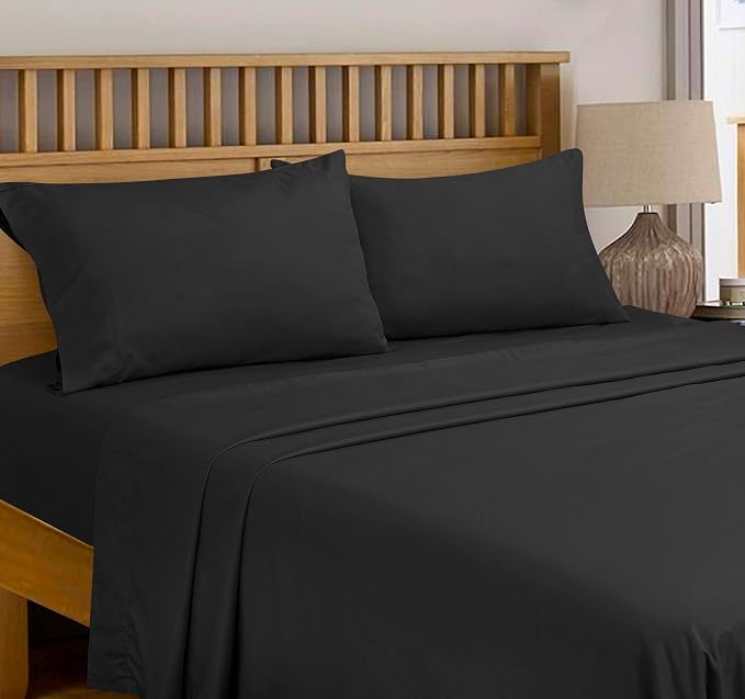 Royale Linens 300 Thread Count 100% Long Staple Combed Cotton Flat Sheet - Image 7