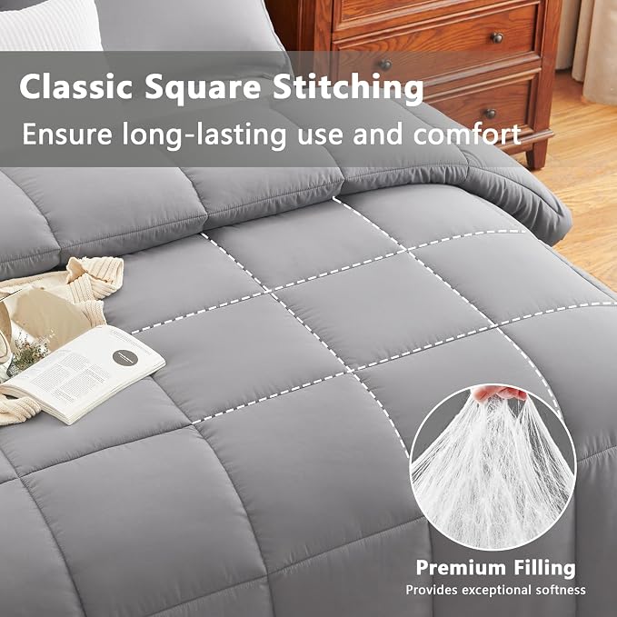 CozyLux King Size Comforter Set - Image 2