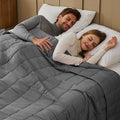 Weighted Blanket for Adults 25lbs, Cal King Cooling Heavy Throw Blanket for by BETU