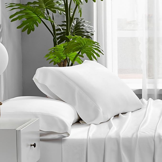 ACCURATEX Cooling Pillow Cases Queen Size Set of 2, Rayon Derived from Bamboo - Image 3