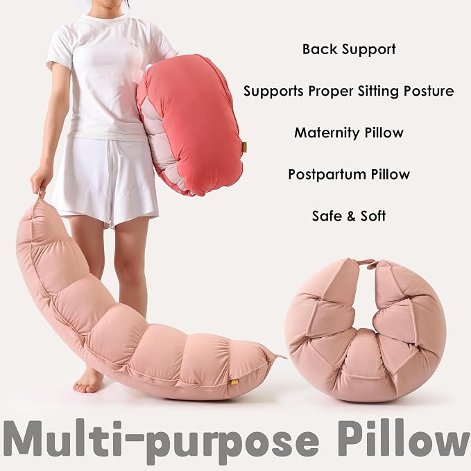 Peallow – Long Round Body Pillow - Image 7