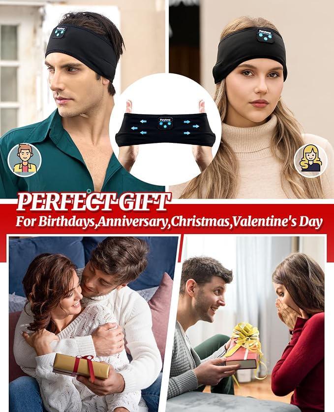 Perytong Sleep Headphones Wireless, Air Travel, Meditation - Image 7
