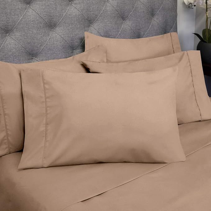 Sweet Home Collection 6 Piece 1500 Supreme Collection Brushed Microfiber Deep - Image 2