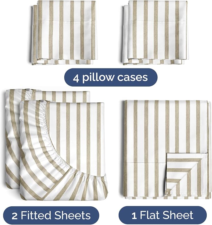 Split King 7 Piece Sheet Set - Image 2