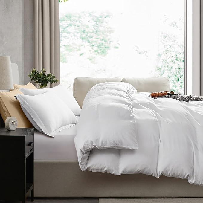 Nestl White Duvet Cover Full Size - Image 7