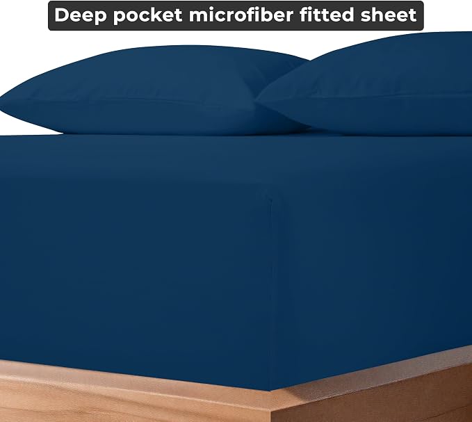 Royale Linens Fitted Sheet California King - Image 6