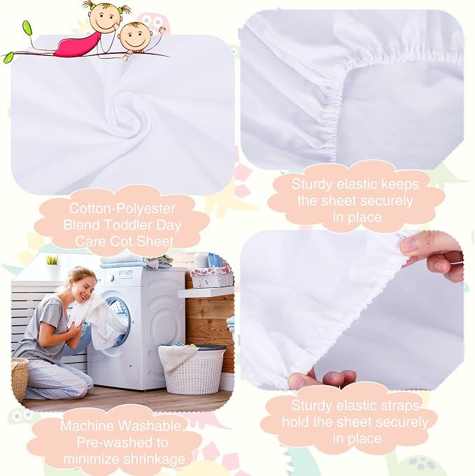 Preboun 20 Pack Fitted Sheets Bulk - Image 4