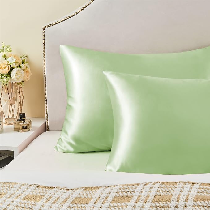 BEDELITE Satin Pillowcase for Hair and Skin, Super Soft and Cooling Similar to - Image 7