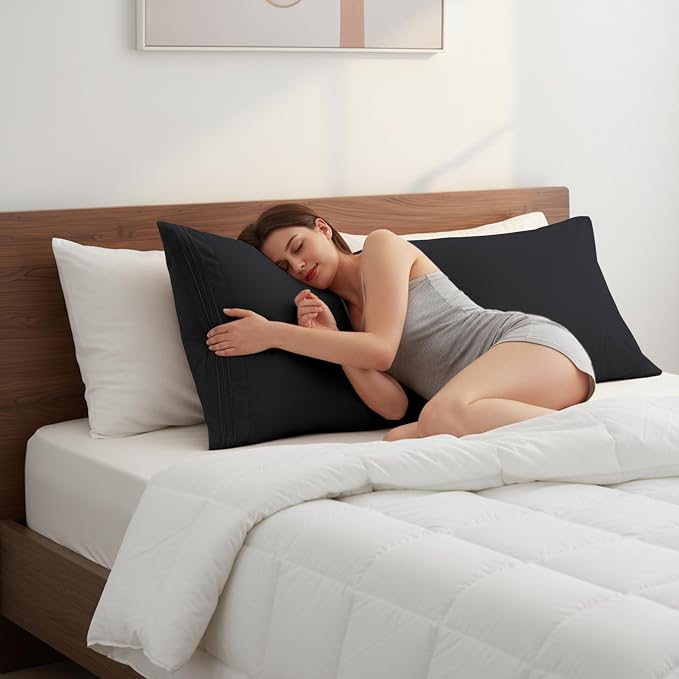 Elegant Comfort Luxury Ultra-Soft 1-Piece Body Pillowcase - Image 4