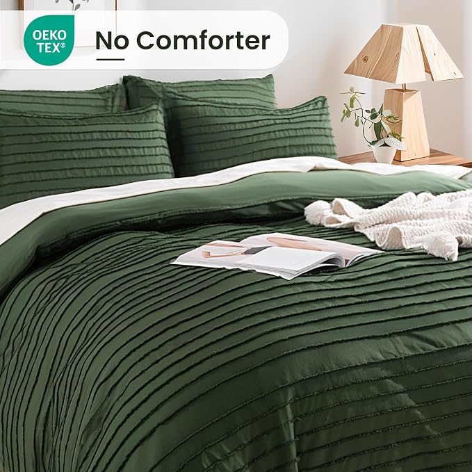 NEXHOME PRO Duvet Cover, 3 Pieces Boho Tufted Duvet Cover Set, Soft and - Image 4