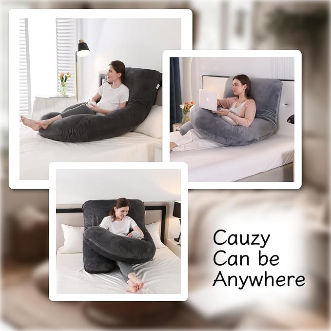 ALLOPERA Pregnancy Pillow, Full Body 57 Inch Maternity Pillow - Image 7