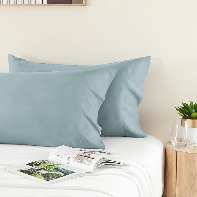BEDELITE King Size Pillow Cases Set of 2, Rayon Derived from Bamboo, Cooling - Image 4
