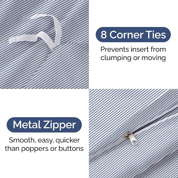 Duvet Cover Cal King Size Set - Image 4