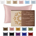 19 Momme Premium Mulberry Pink Silk Pillowcase by BeautyofOrient