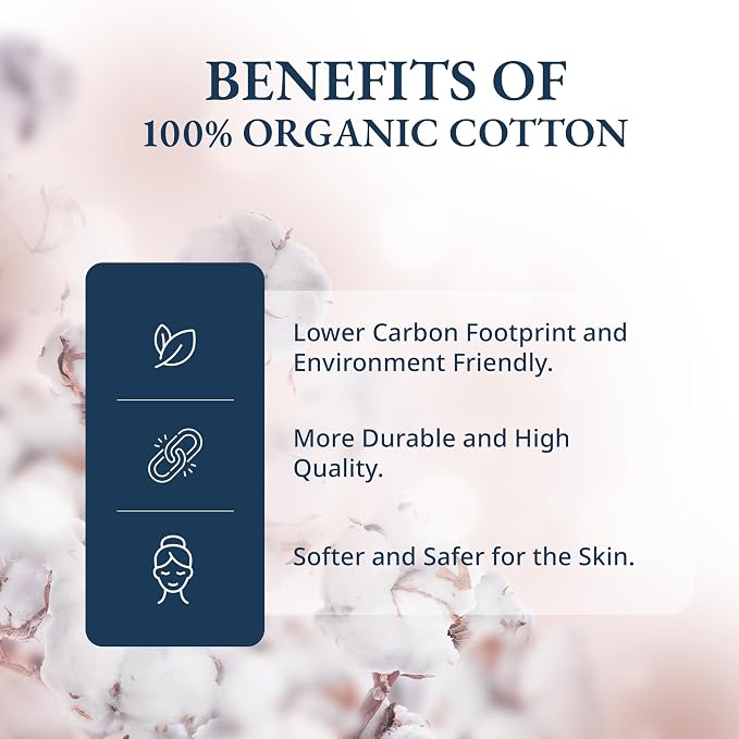 Lane Linen 100% Organic Cotton Full Size Flat Sheet Only - Image 8