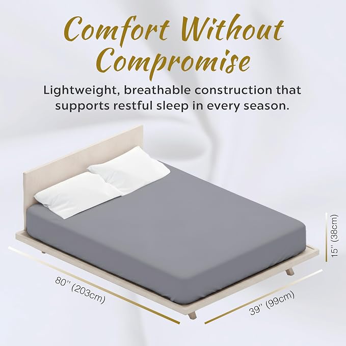 Ultra Soft Microfiber Full XL Fitted Sheets – 1800 Thread Count, Deep 15” Pocket - Image 5