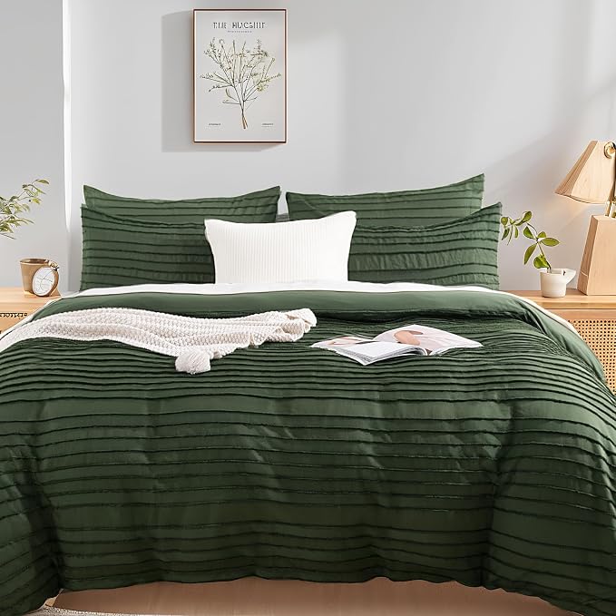 NEXHOME PRO Duvet Cover, 3 Pieces Boho Tufted Duvet Cover Set, Soft and - Image 6