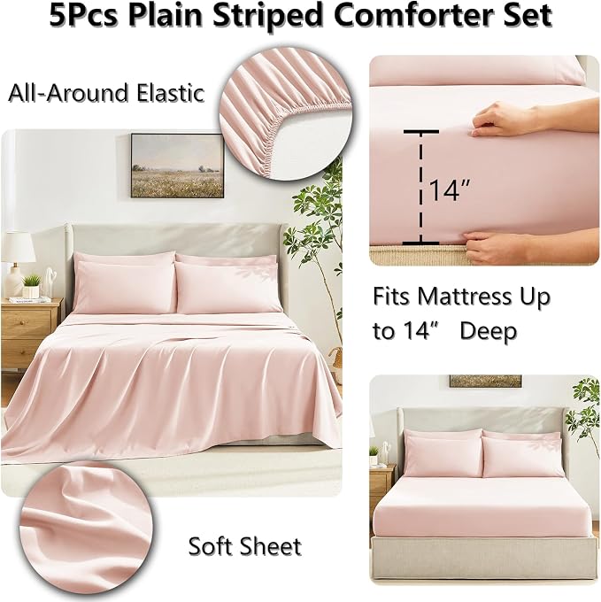 CozyLux Twin Comforter Set - Image 5