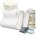 2-Pack Travel Memory Foam Pillow, Cervical by ROYALTHERAPY