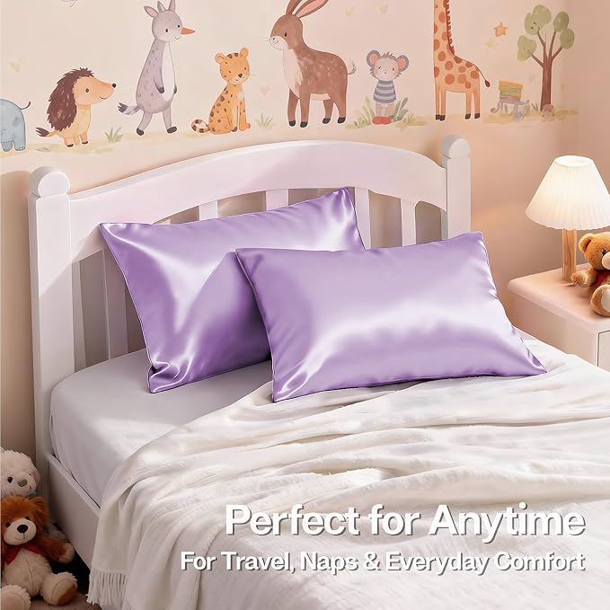 MR&HM Satin Pillowcase for Hair and Skin, Silk Satin Pillowcase 2 Pack - Image 5