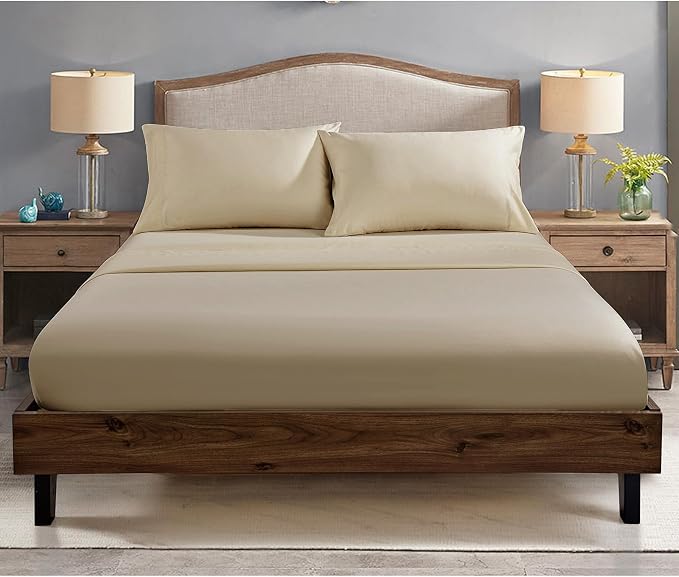 FreshCulture Twin Fitted Sheets, Bulk Pack of 6, Deep Pocket, Soft Microfiber - Image 7