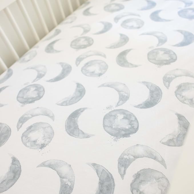 Burt's Bees Baby Essential Organic Cotton Fitted Crib Sheet, Breathable - Image 4