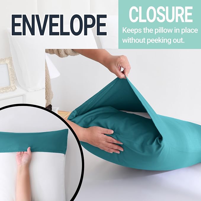 ZPECC Pillow Cases Standard Size Set of 12, 20x26 Envelope Closure Pillowcases - Image 5